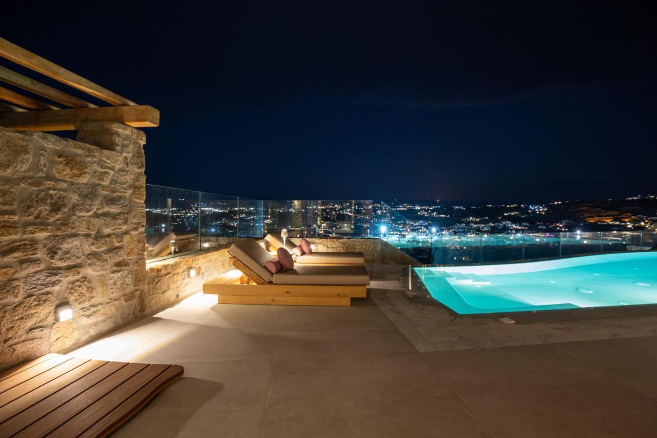 Due Mari Mykonos Hotel Agios Ioannis Diakoftis Buitenkant foto