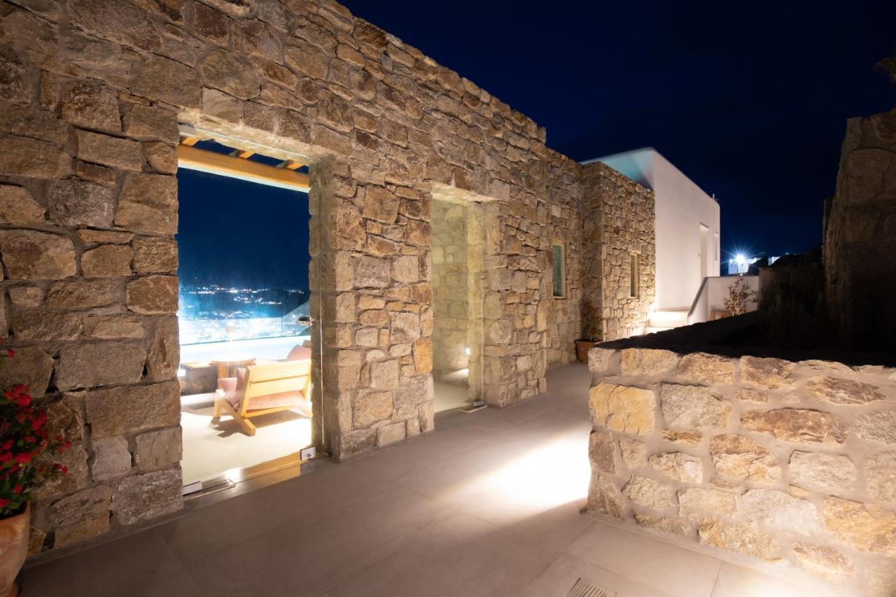 Due Mari Mykonos Hotel Agios Ioannis Diakoftis Buitenkant foto
