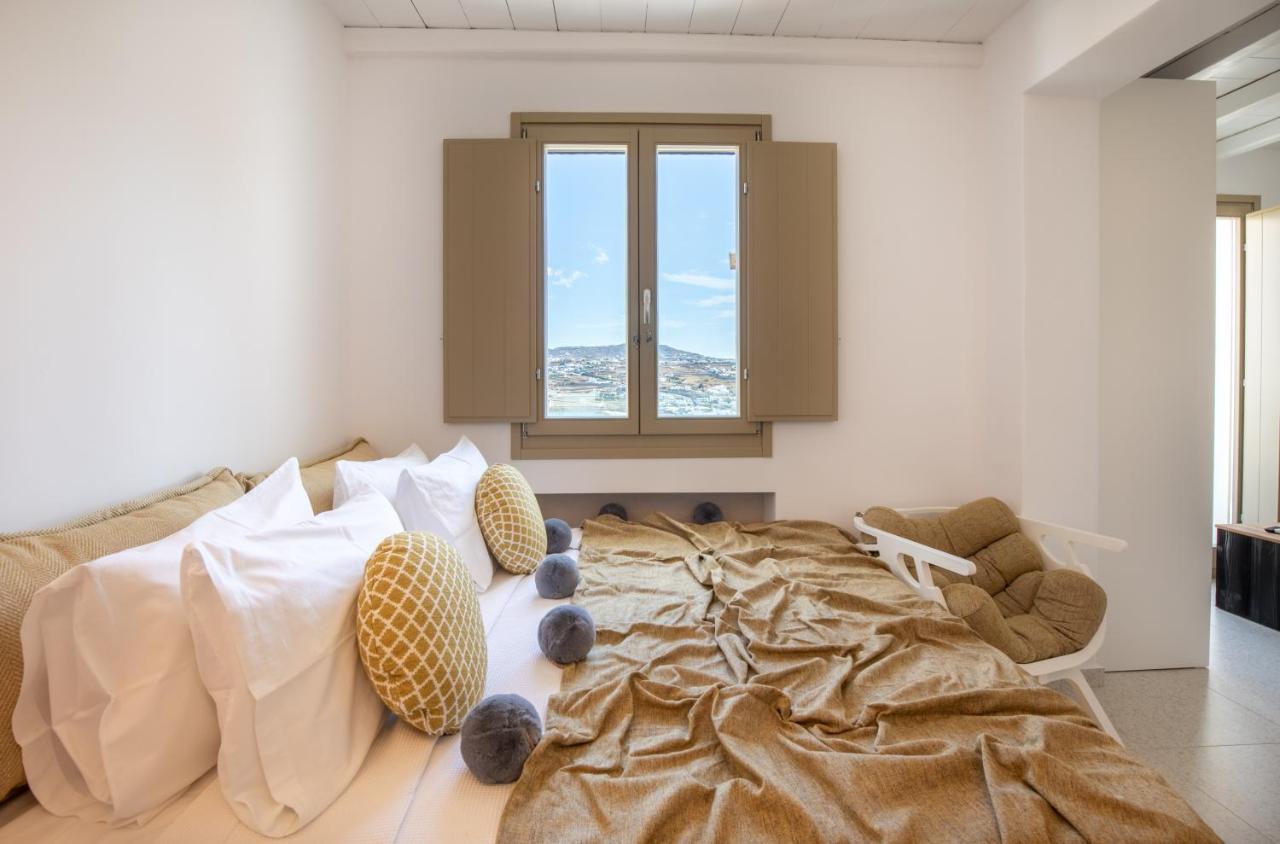 Due Mari Mykonos Hotel Agios Ioannis Diakoftis Buitenkant foto