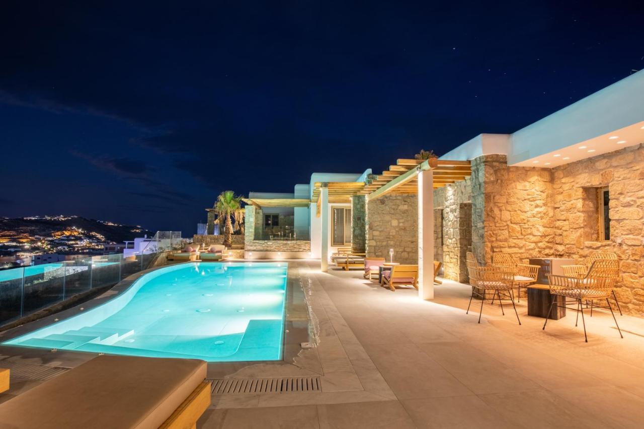 Due Mari Mykonos Hotel Agios Ioannis Diakoftis Buitenkant foto