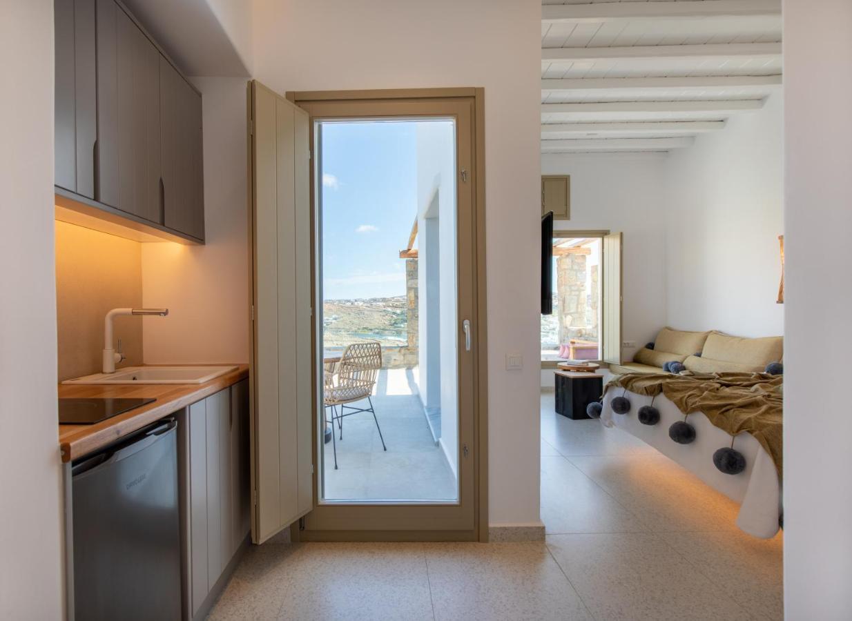 Due Mari Mykonos Hotel Agios Ioannis Diakoftis Buitenkant foto