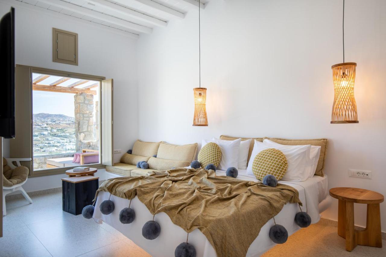 Due Mari Mykonos Hotel Agios Ioannis Diakoftis Buitenkant foto