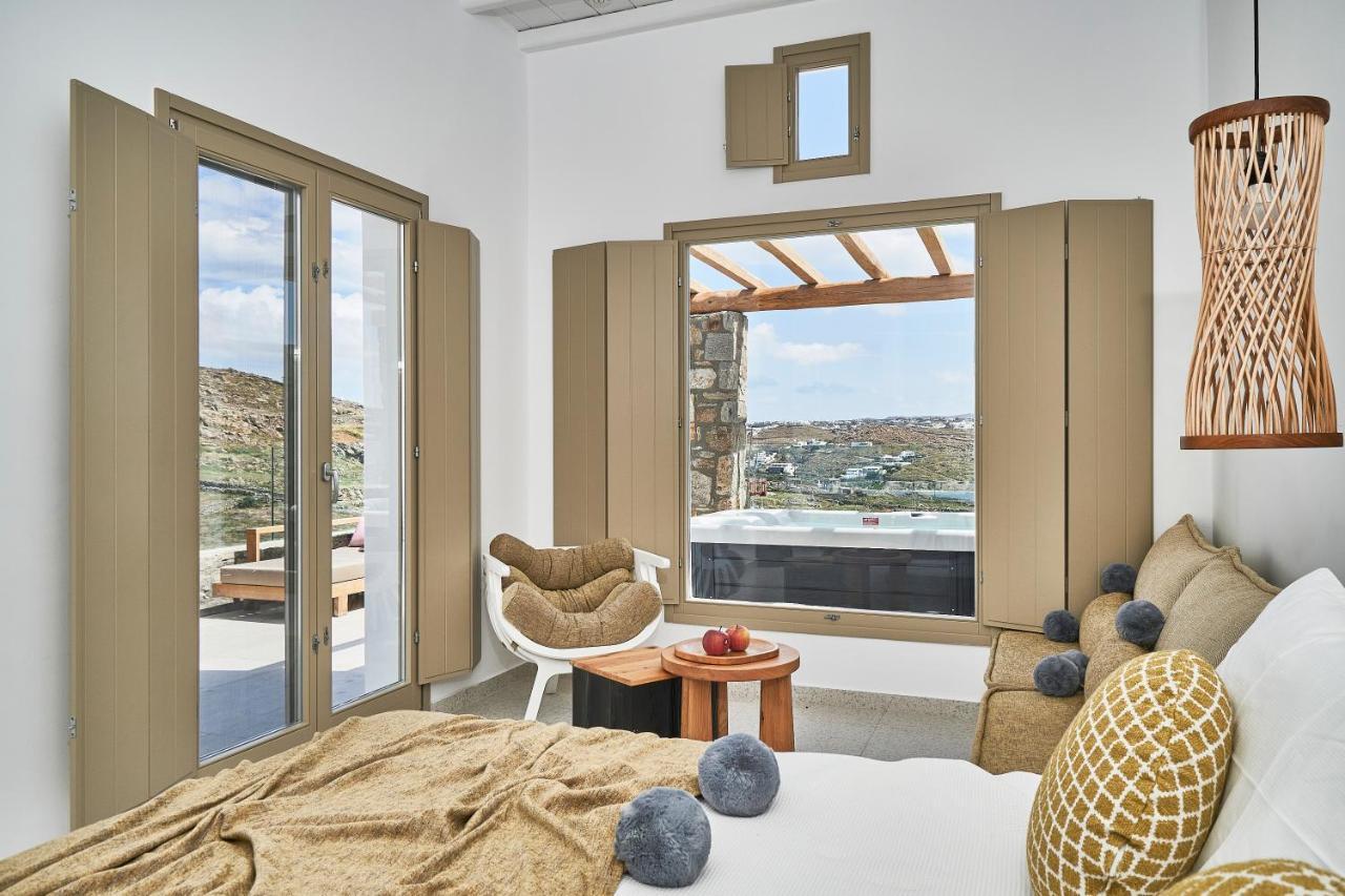 Due Mari Mykonos Hotel Agios Ioannis Diakoftis Buitenkant foto