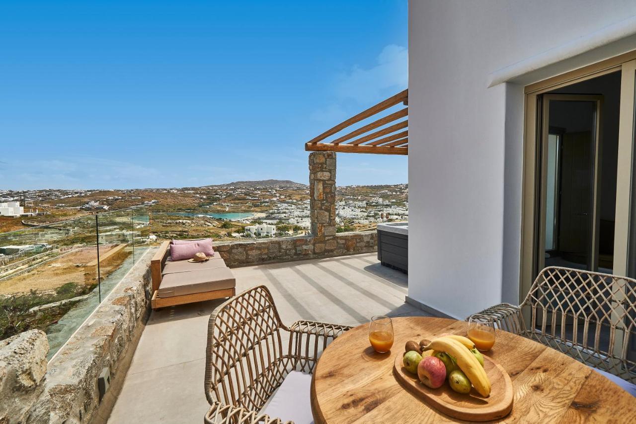 Due Mari Mykonos Hotel Agios Ioannis Diakoftis Buitenkant foto