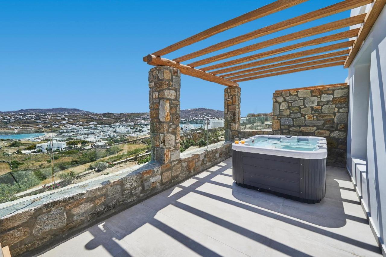 Due Mari Mykonos Hotel Agios Ioannis Diakoftis Buitenkant foto