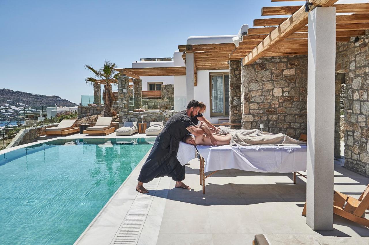 Due Mari Mykonos Hotel Agios Ioannis Diakoftis Buitenkant foto