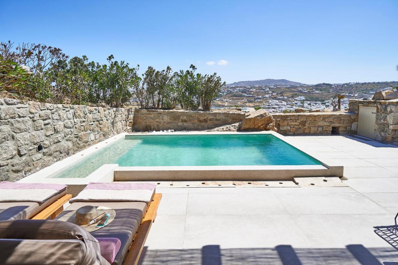 Due Mari Mykonos Hotel Agios Ioannis Diakoftis Buitenkant foto