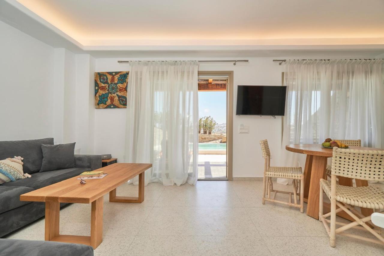 Due Mari Mykonos Hotel Agios Ioannis Diakoftis Buitenkant foto