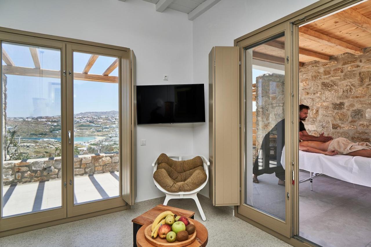 Due Mari Mykonos Hotel Agios Ioannis Diakoftis Buitenkant foto