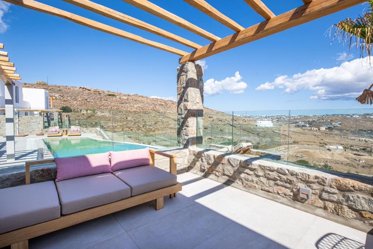 Due Mari Mykonos Hotel Agios Ioannis Diakoftis Buitenkant foto