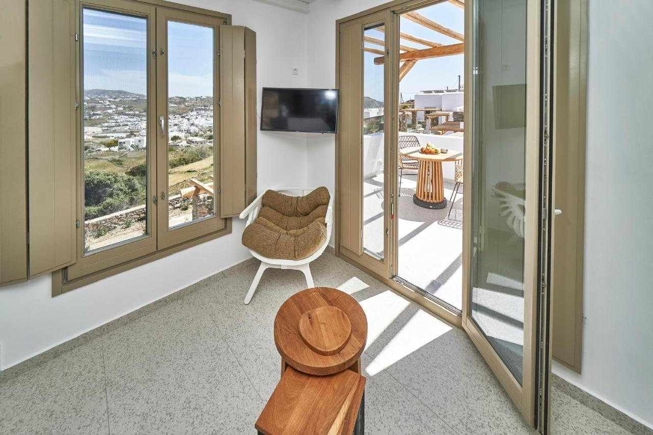 Due Mari Mykonos Hotel Agios Ioannis Diakoftis Buitenkant foto
