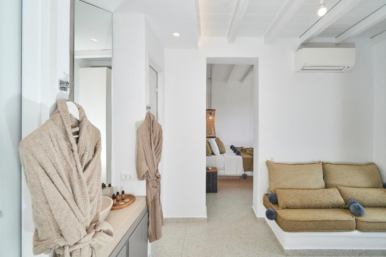Due Mari Mykonos Hotel Agios Ioannis Diakoftis Buitenkant foto
